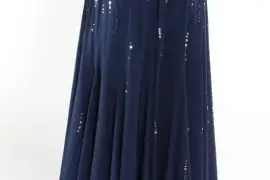 REBECCA TAYLOR Navy Silk Meteor Shower