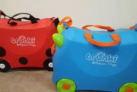 Trunki luggage and saddle